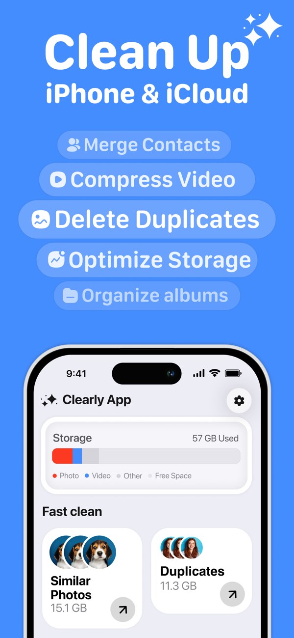 Clearly Smart Storage Cleaner screenshot 1