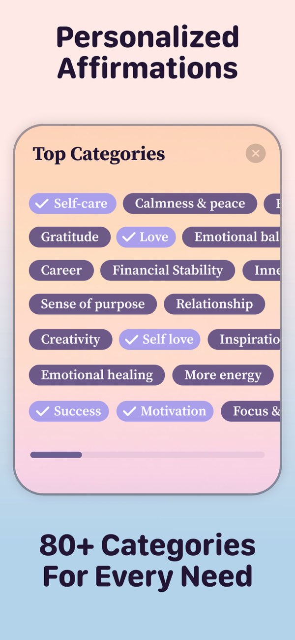 Lumio Daily Affirmations App screenshot 2