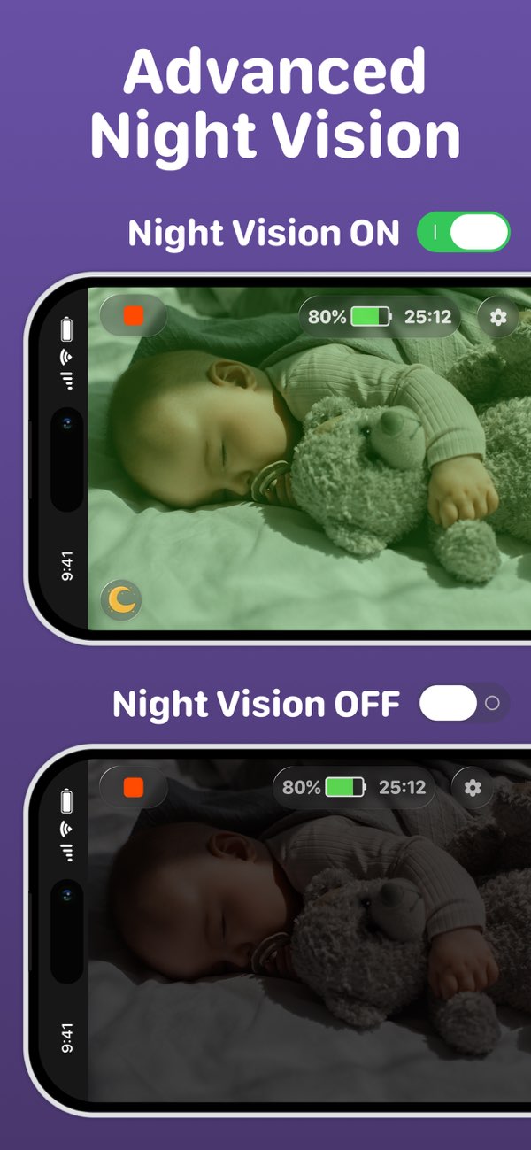Bambino Free Baby Monitor App screenshot 3