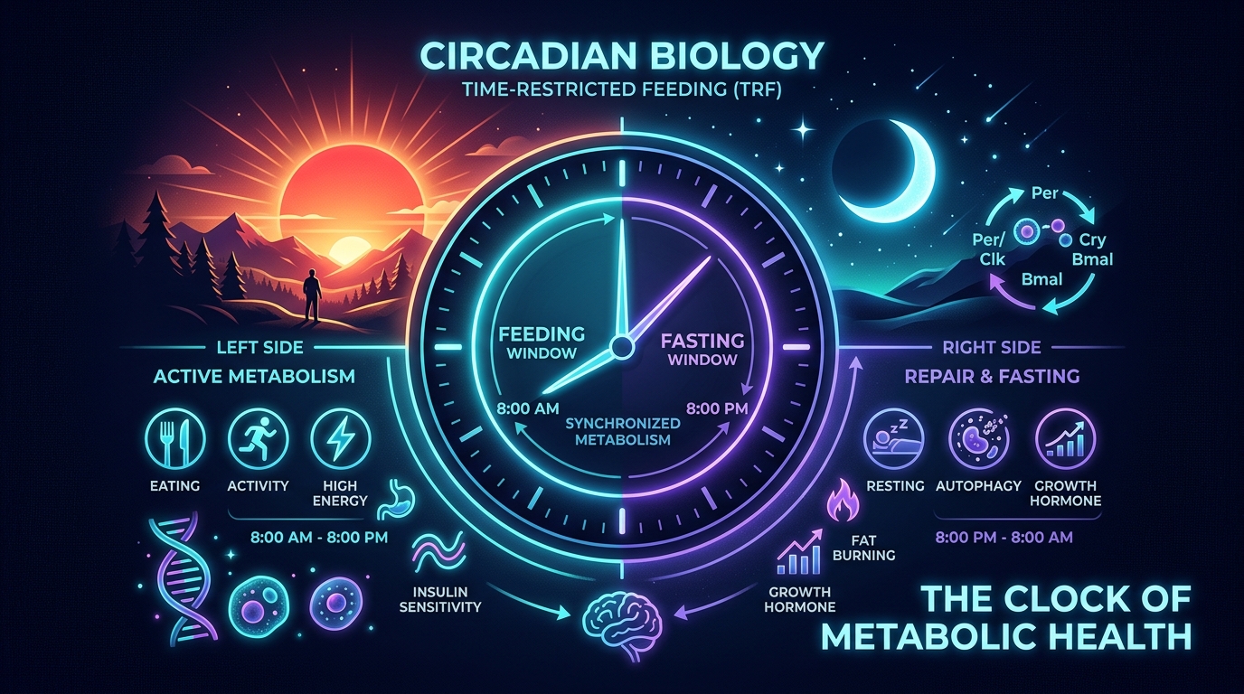 Early Time-Restricted Feeding (eTRF): What Circadian Biology Says About Eating After Sunset