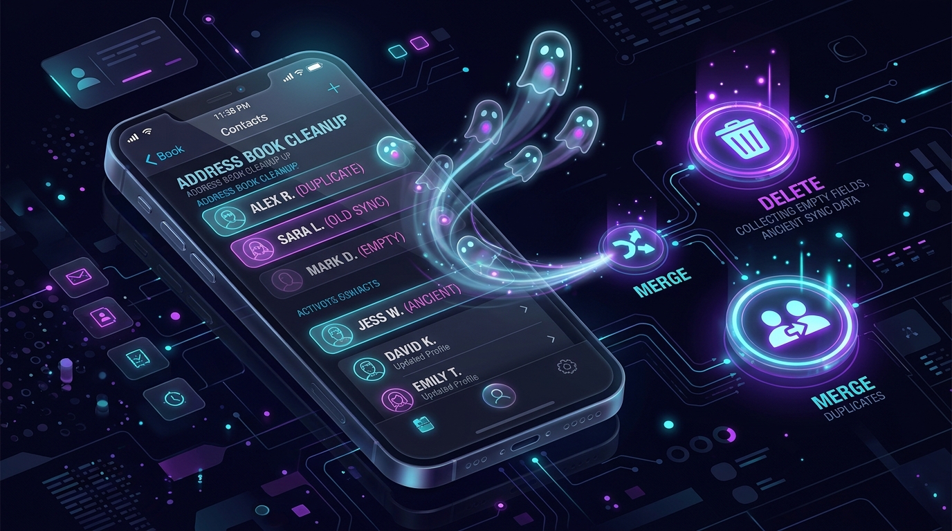 Ghost Contacts: How Messaging Apps Clutter Your iPhone Address Book (and How to Fix It)