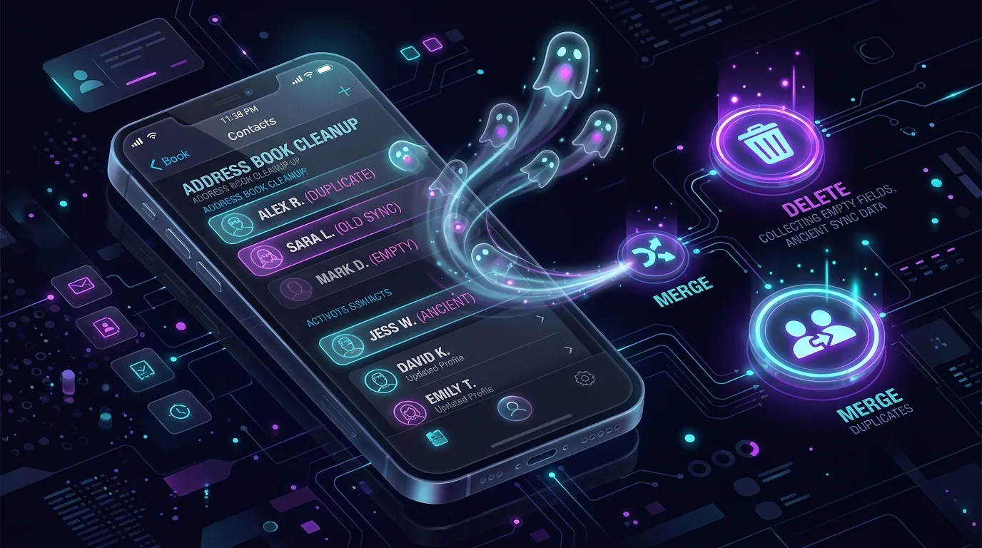 Ghost Contacts: How Messaging Apps Clutter Your iPhone Address Book (and How to Fix It)