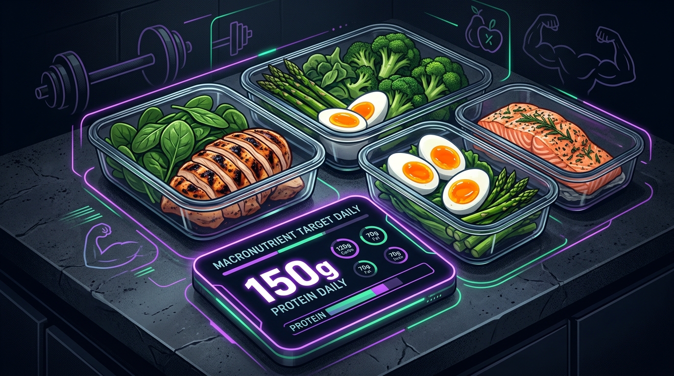 High-Protein Meal Prep for Fat Loss: How to Hit 150g of Protein Daily on a Budget