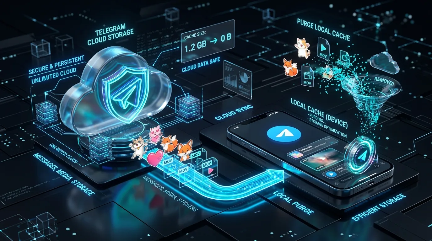 Telegram Using 15 GB? How to Clear Telegram Cache Without Losing Chats (2026 Guide)