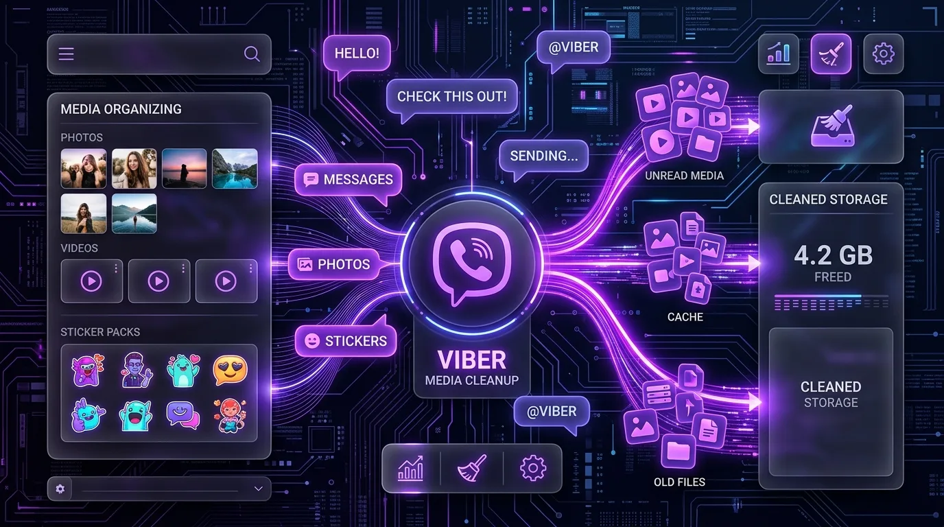 How to Clear Viber Cache, Media & Call History to Free Up iPhone Storage