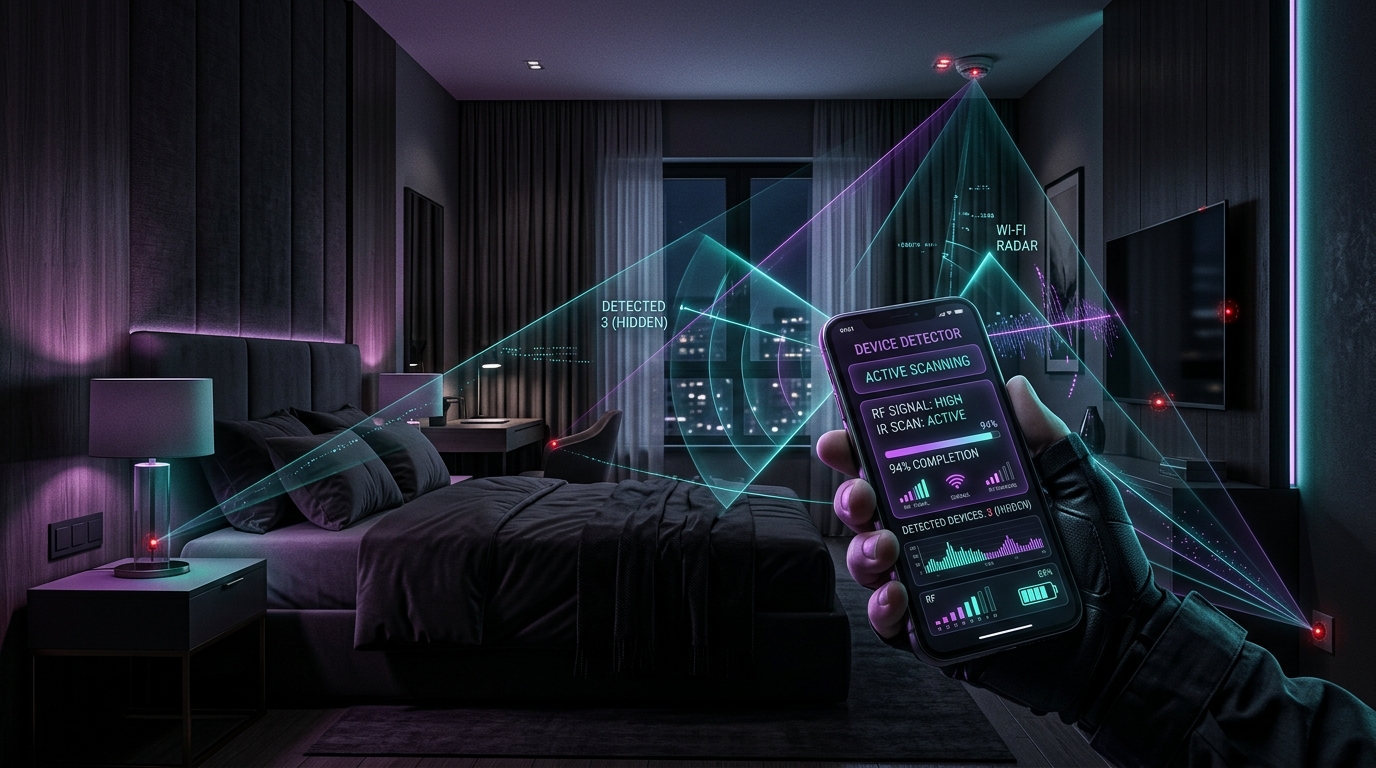 How to Spot Hidden Cameras in Hotel Rooms and Airbnbs: A Practical Privacy Guide