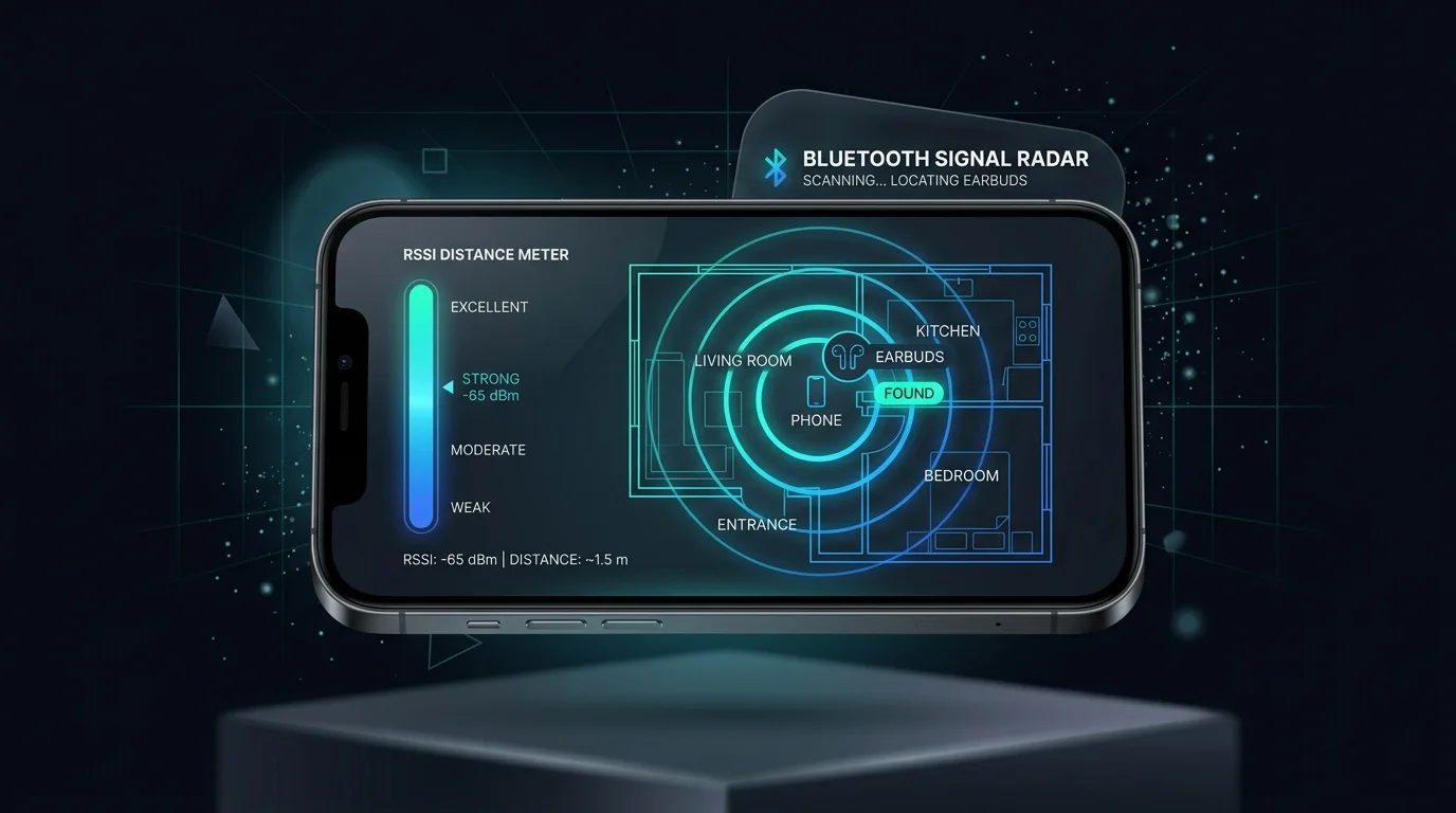 The Physics of Bluetooth RSSI: How Signal Attenuation Helps Triangulate Lost Gadgets