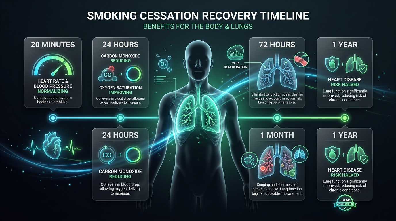 What Happens to Your Body When You Quit Smoking: The Hour-by-Hour Timeline