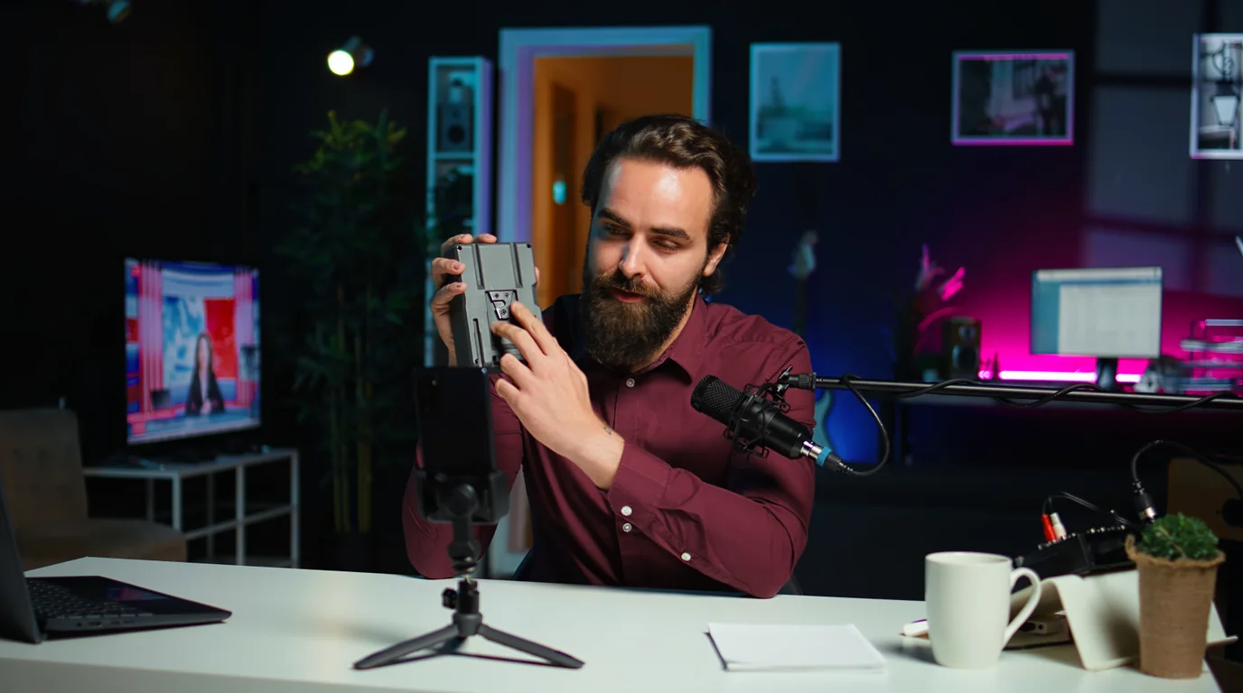 Side by side demonstration of cropped vertical video versus canvas-fit vertical video with blurred background filler