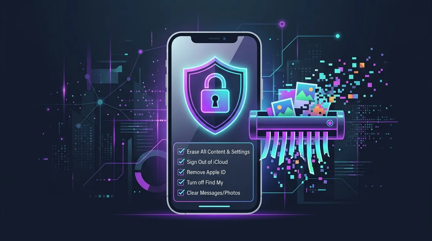Selling Your Old iPhone? The 11-Step Photo Privacy Wipe Checklist You Can't Skip (2026)