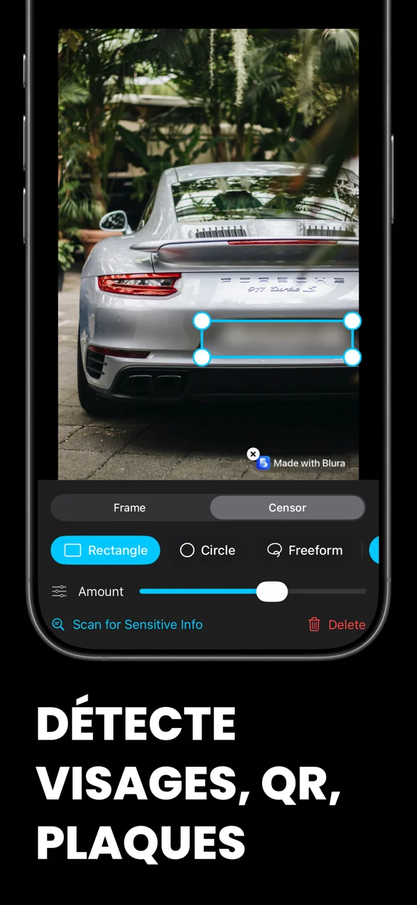 Blura - Statistiques & Détails sur iPhone