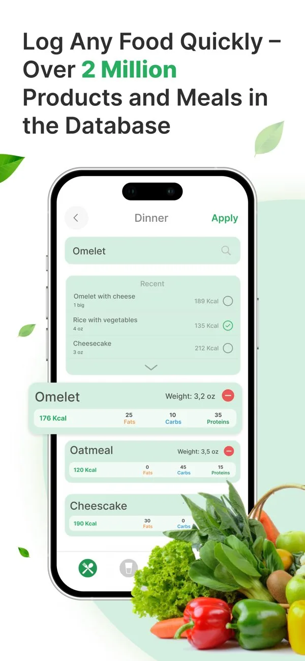 Počítadlo Kalorií a Nutriční Deník s AI pro iPhone - Statistiky & Analýza na iPhone