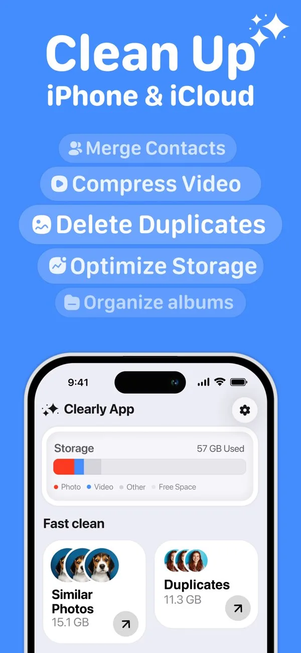 iPhone System Data Storage Breakdown and Cleaner