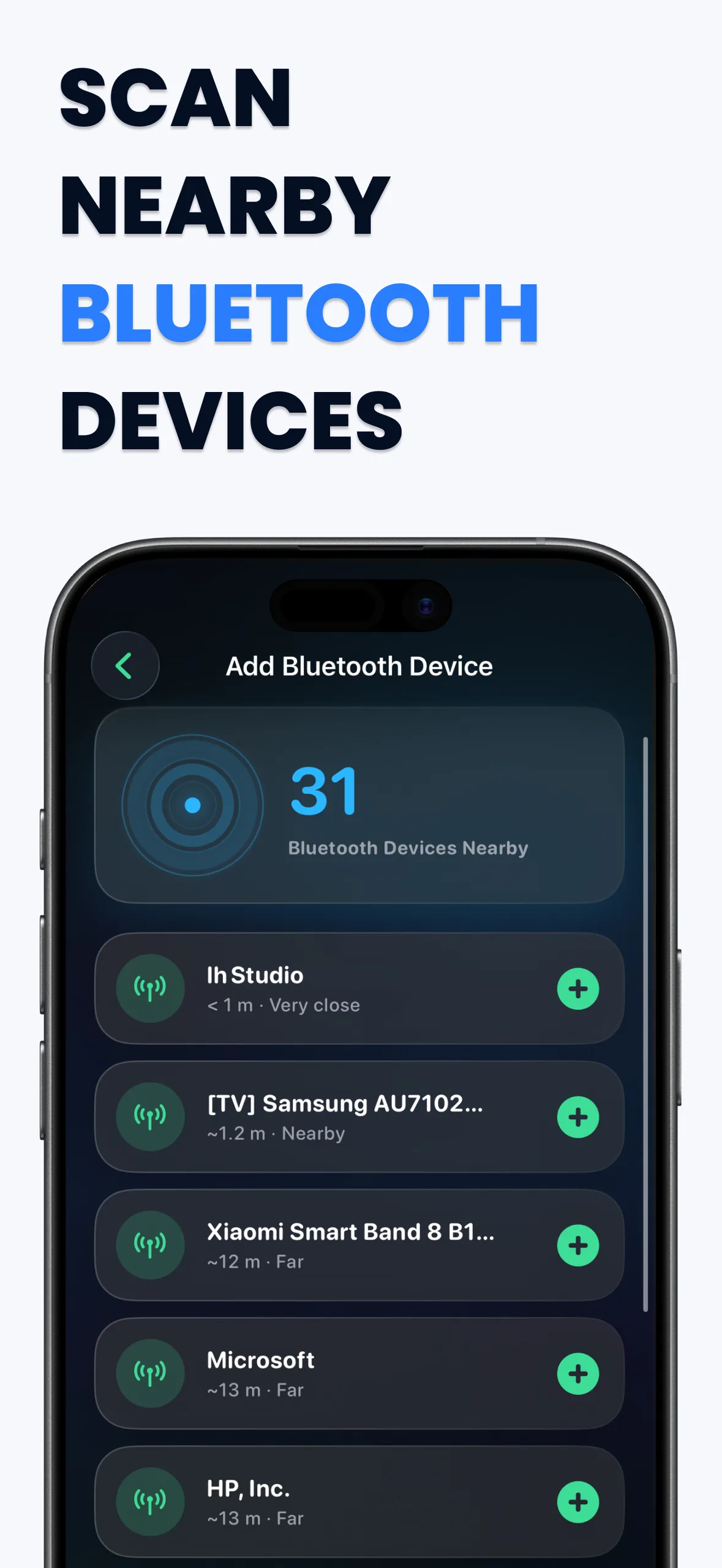 FindMy Device - Smarter Scan & Echtzeit-Erkennung auf dem iPhone