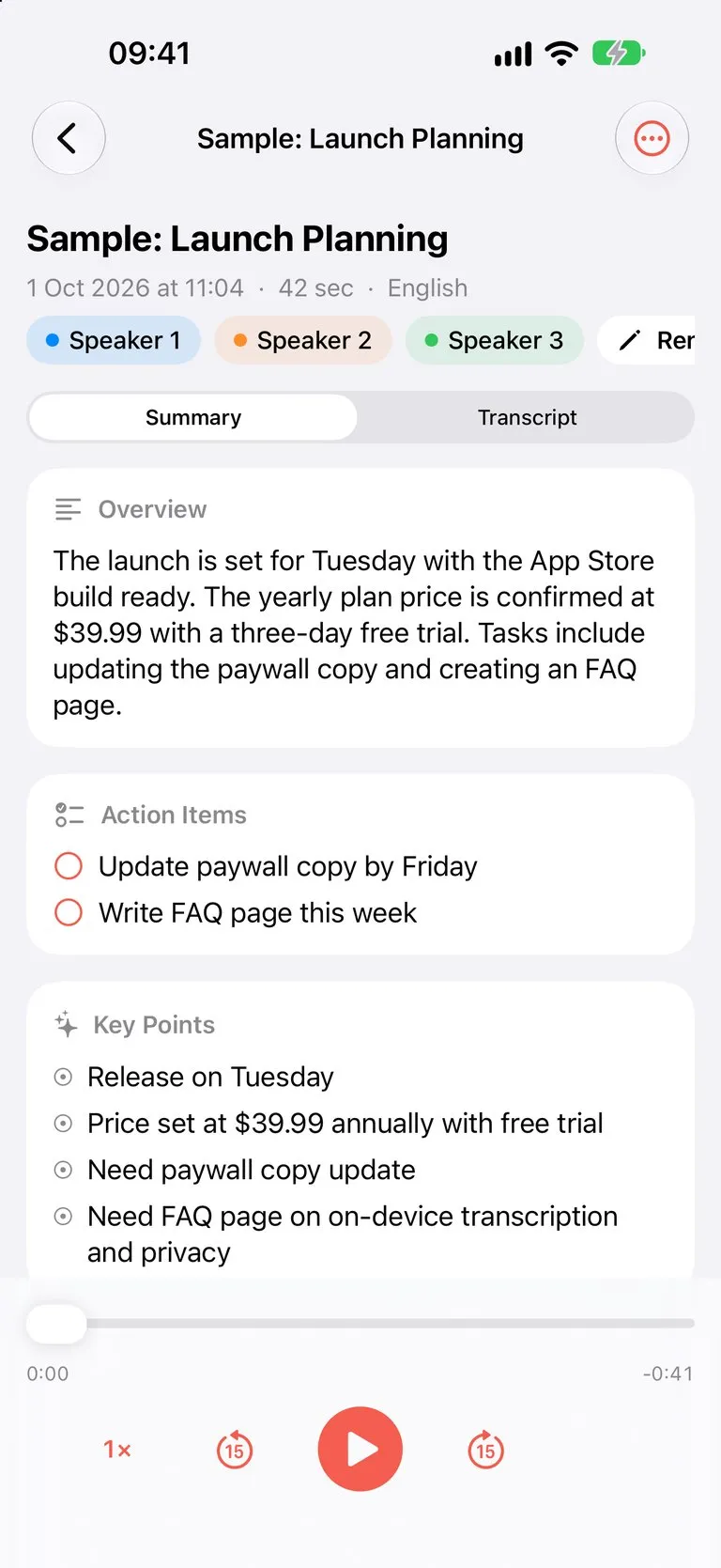 Hushnote - Smart Scan & Real-Time Detection on iPhone