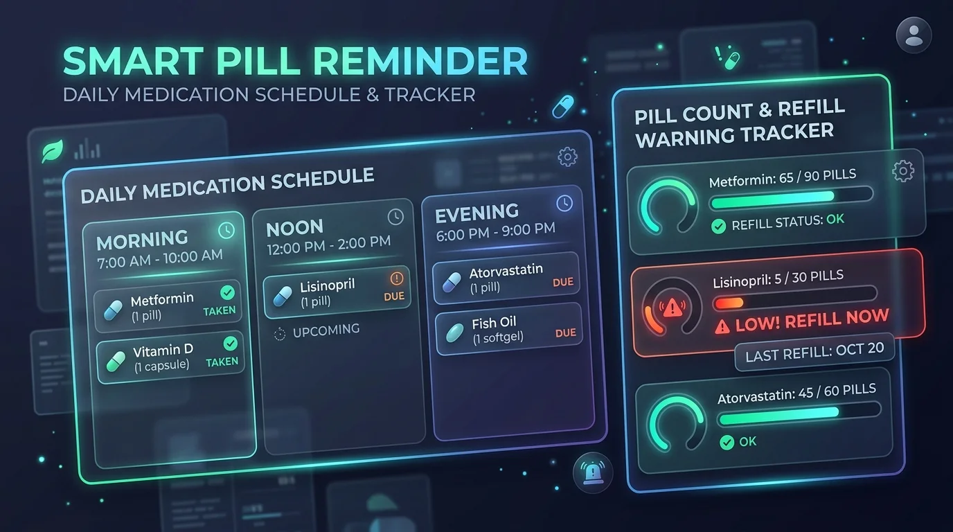 Morning vs Evening Supplement Schedule and Nutrient Synergy Matrix