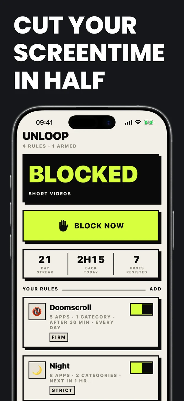 The alarm clock that rings until you're actually up - Smart Scan & Real-Time Detection on iPhone