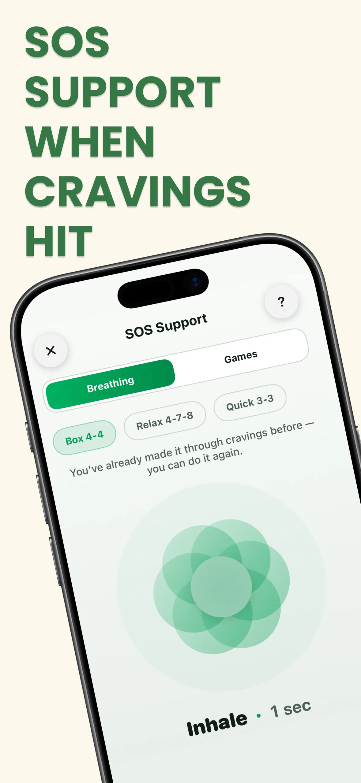 Rauchstopp Tracker - Fortschritt & Kennzahlen auf dem iPhone
