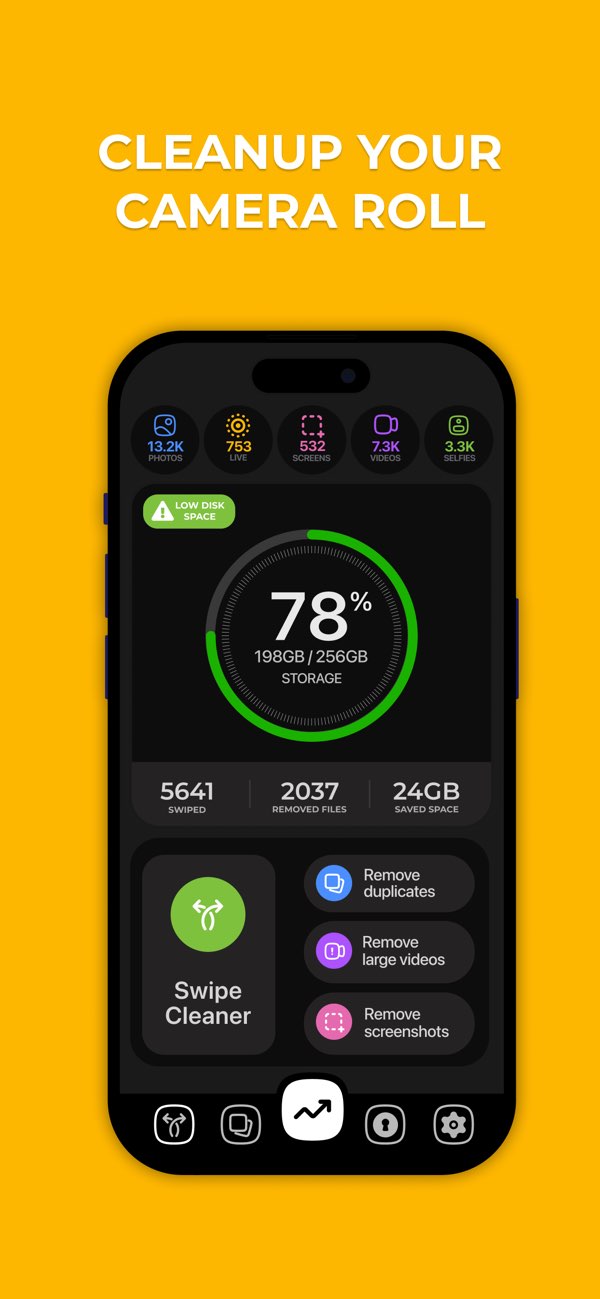 Swipe Photo Cleaner screenshot 1